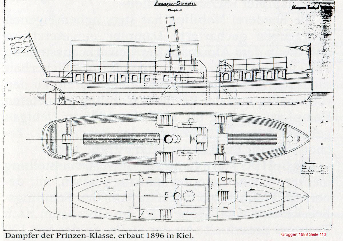 1896 Prinzen-Klasse erbaut in Kiel - Groggert 1988 Seite 113 klein 1200