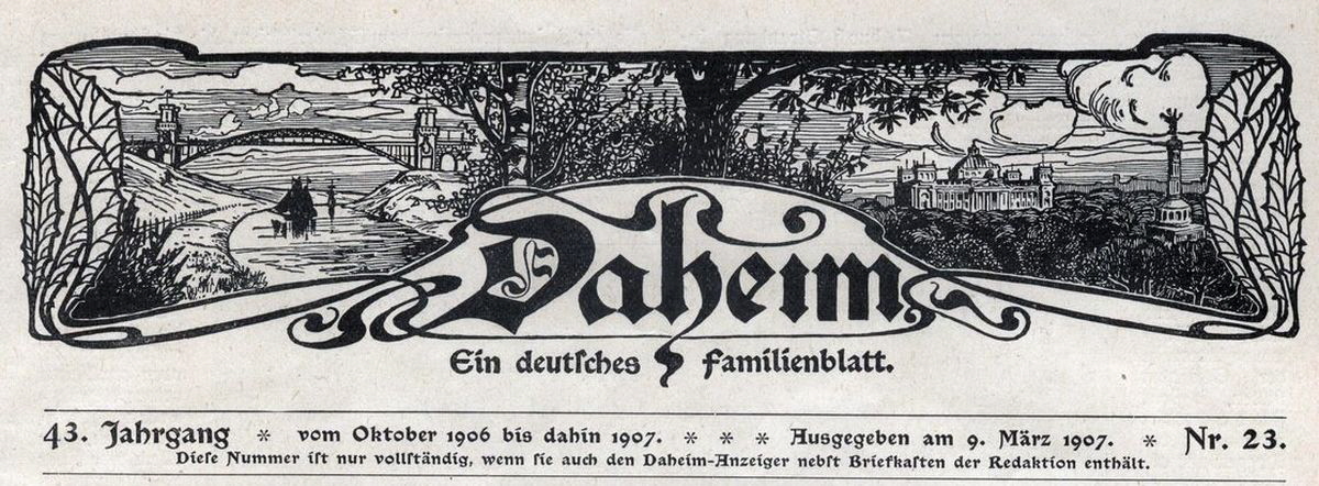 1907 Berlin in Daheim - 1 klein 1200