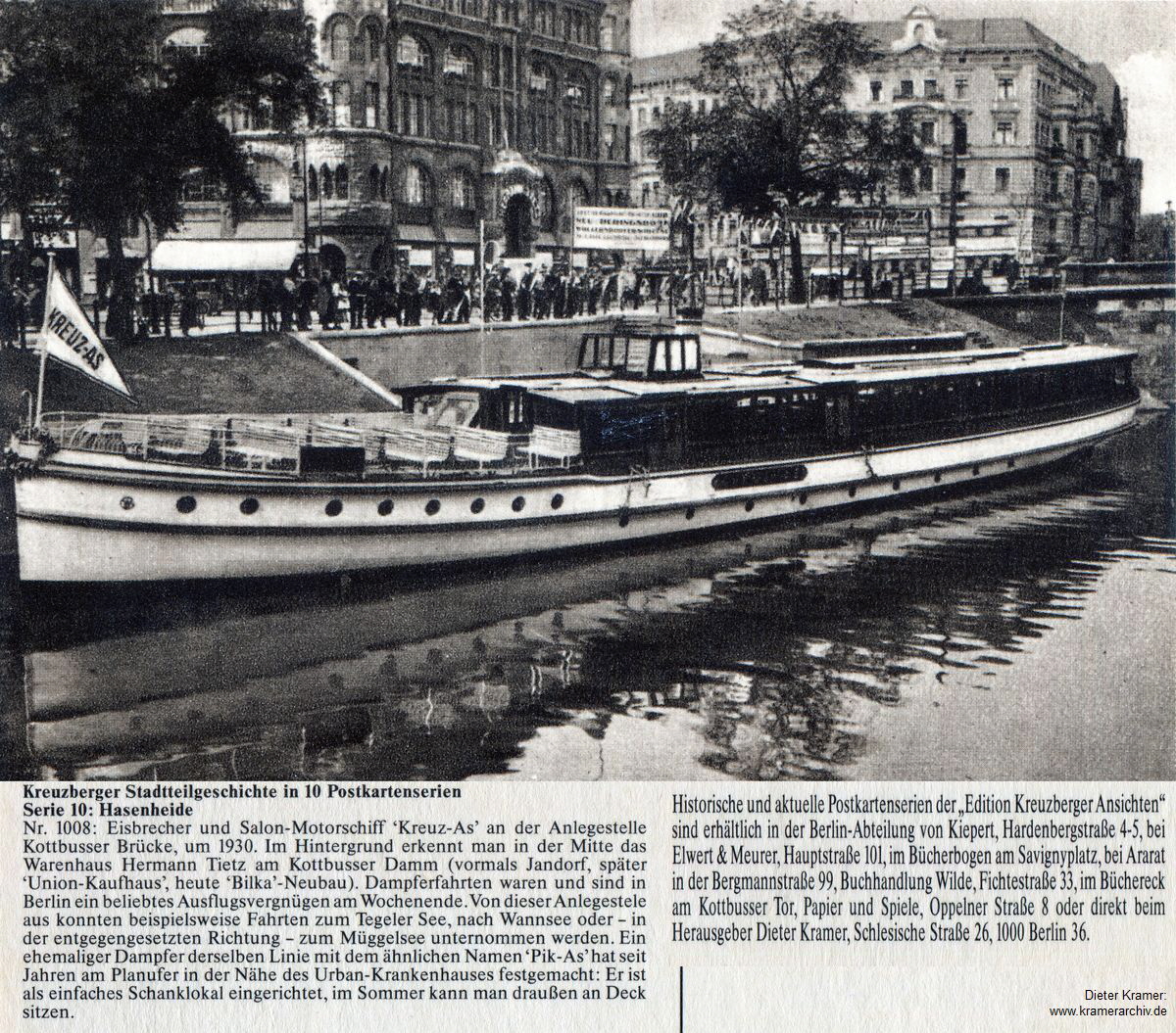 1930 ca. MS Kreuz As klein
