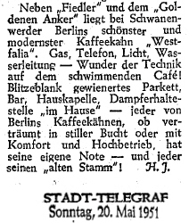 1951 Westfalia Telegraf