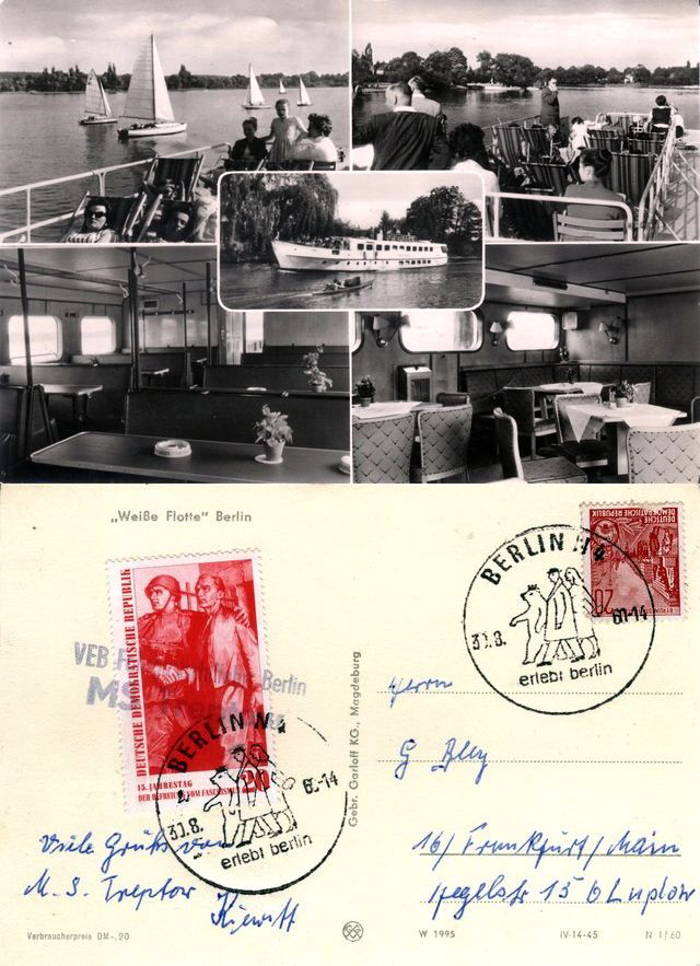 1960 Dampferfahrt auf MS Treptow-k