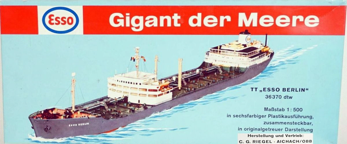 1968 ca ESSO Berlin Gigant der Meere