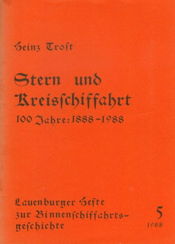 1988 Heinz Trost - 100 Jahre Sternschiffahrt